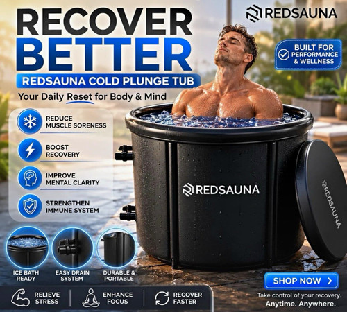 Redsauna portable cold plunge - cold,