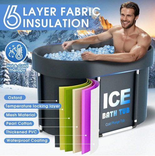 Oval ice bath - oval, xl
