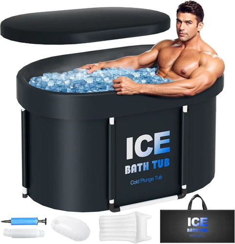 Ice bath tub - ice, for