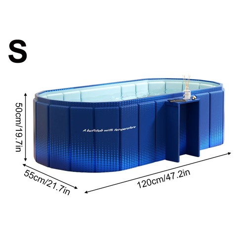 Insulated ice bath - bath, cold