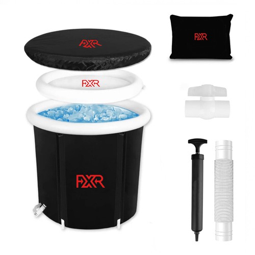 420l ice bath - ice, athlete