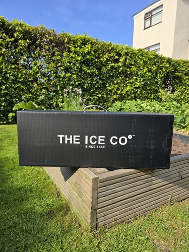 The ice bath - ice,