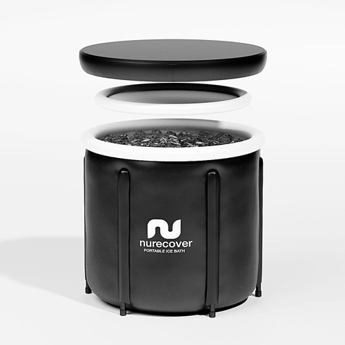 Inflatable ice bath portable - inflatable,