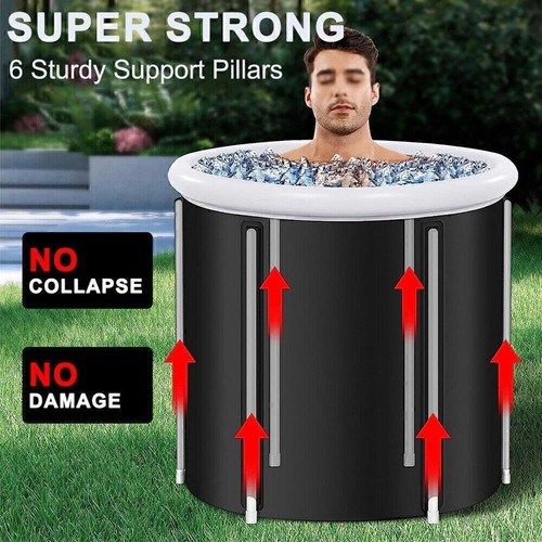 Inflatable ice bath tub - ice,