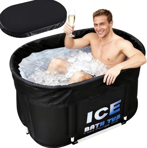Insulated inflatable ice - insulated, bath