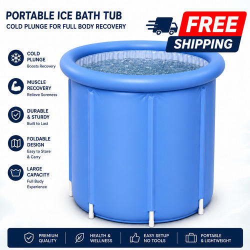 Portable ice bath - portable, cold