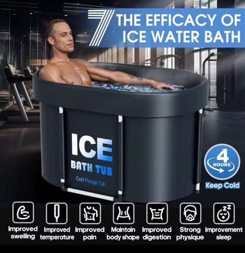 Oval ice bath tub - oval,