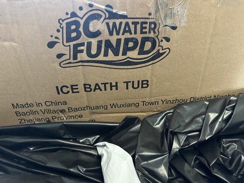Water fundp ice bath - bc,