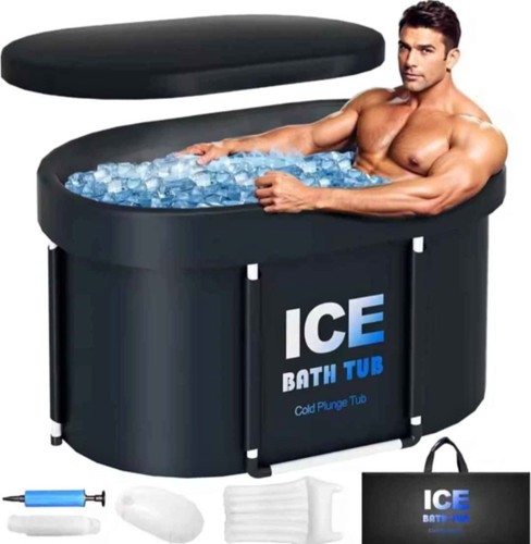 Ice bath tub with - tub, lid