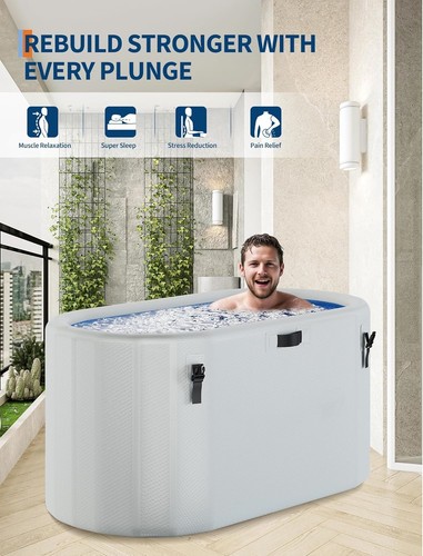 248 gallon inflatable ice - gallon, bath