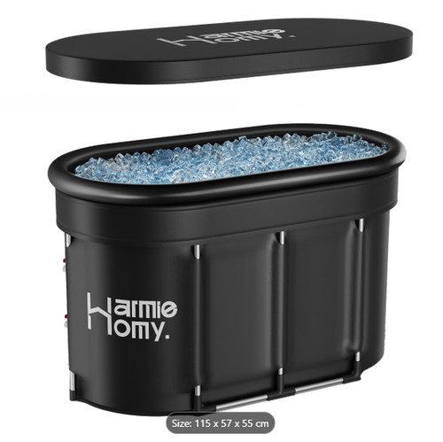 Oval ice bath - ice, lid