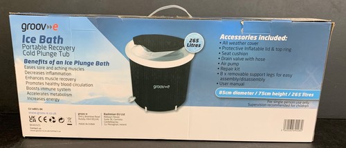 Groov ice bath - groov-e, portable